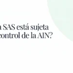 ¿La SAS está sujeta al control de la AIN?