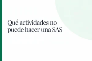 Qué actividades no puede hacer una SAS en Uruguay