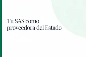 Tu SAS como proveedora del Estado: inscripción en el RUPE
